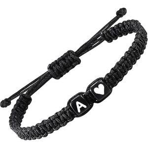 Matching Couple Bracelets Letter Initial Bracelet For Men Women Cute Anniversary